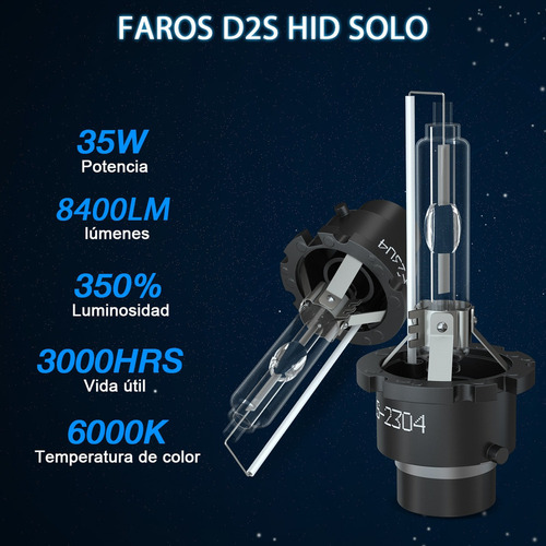 Mz 1 Par, 35w Xenón Faros Focos Led D2s For Vw Bora