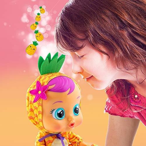 Imagen 8 de 12 de Muñeca Bebés Llorones Cry Babies Tutti Frutti Piña Perfume