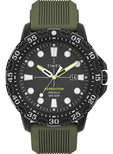 Timex Expedition Gallatin 44mm Para Hombre Reloj Caja Negra 