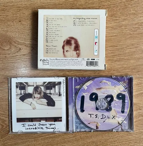 Taylor Swift 1989 Cd Deluxe Edition + Sin Polaroids (Usado)