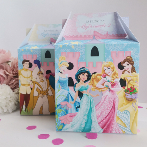 10 Cajas Sorpresa De Princesas Disney