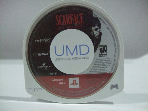 Scarface Money Power Respect Psp