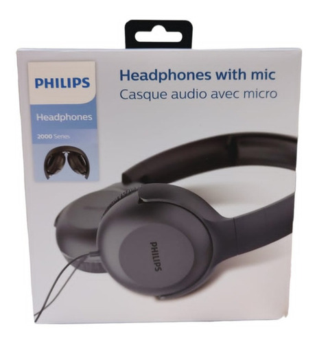 Audifonos Headset Philips Android Tablet Iphon Oficina Fisic