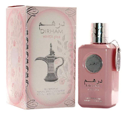 Dirham Wardi Edp - Perfume Natural De Calidad, 3.4 fl Oz Par