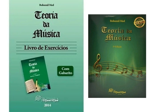 Kit Método Bohumil Med Livro Teoria Da Musica + Exercicios 