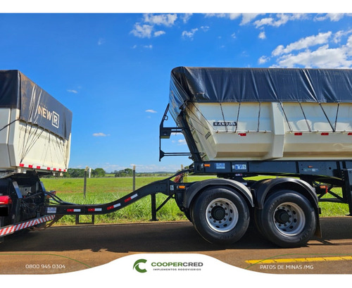 Carreta Rodocaçamba Randon New R 23/23 Com Pneus Usados