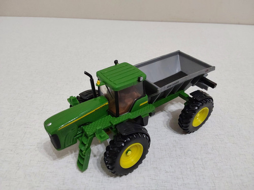 Miniatura John Deere Distribuidor Dry Box 1/64 Verde