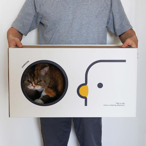 Rascador De Casa Para Gatos, Cama, Muebles De 54cmx30cmx30cm