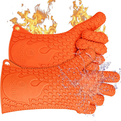 Guantes De Barbacoa Resistentes Al Calor Ekogrips Cocin...