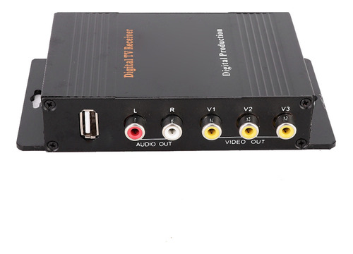 Imagen 6 de 10 de Caja De Tv Digital Para Coche Dvb-t Mpeg 4 Receptor Portátil