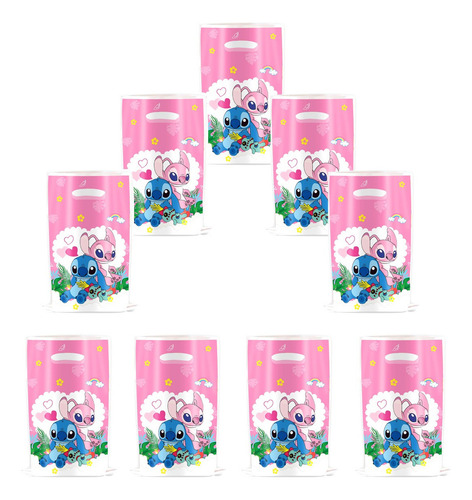 Bolsa De Dulces De Lilo & Stitch Fiestas De 30pcs 4
