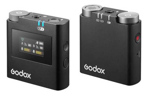 Sistema Micrófono Godox Virso S M1 Inalámbrico Para Sony Color Negro