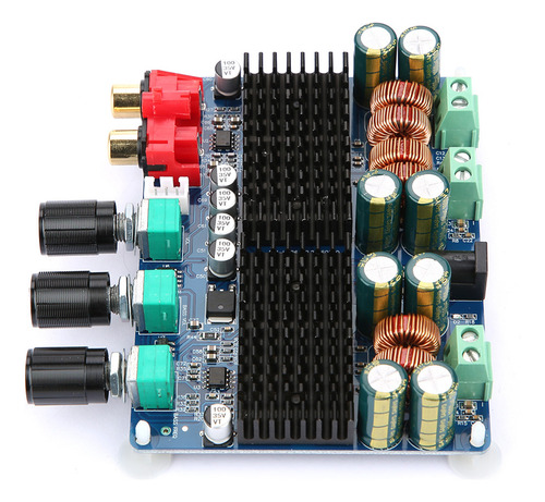 Placa Amplificadora Tpa3116 50w* 2+100w Subwoofer De 2,1 Can