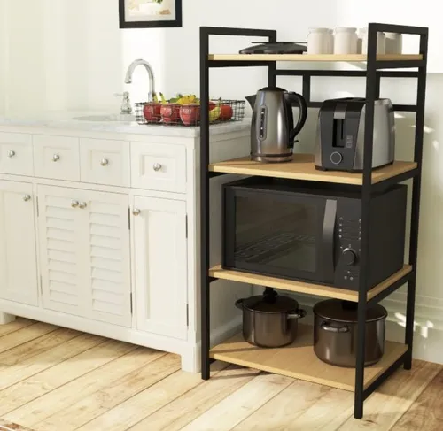 Aparador Mueble De Cocina // Hierro Y Madera- A Medida