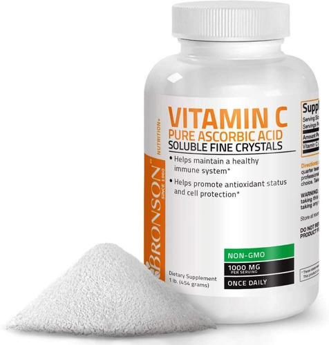 Vitamina C En Polvo 454 Gramos - g a $489