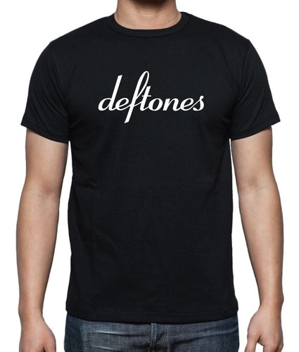 Remera Hombre Rock Deftones 100% Algodon Vinilo Textil