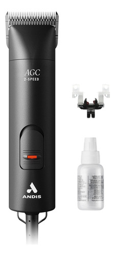 Máquina Recortadora Andis Para Mascota, Modelo Agc2, 2 Velocidades, Color negro