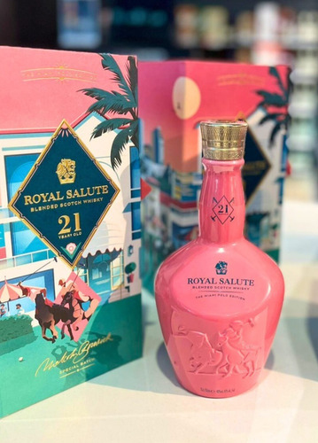 Whisky Royal Salute The Miami Polo Edition Limitada 700 Ml.