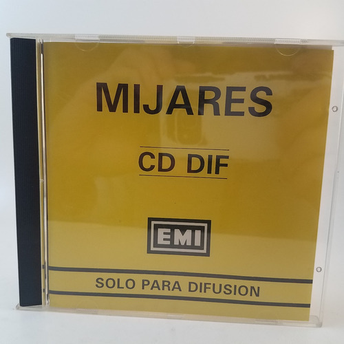 Mijares - Vive En Mi - Cd Single - Ex 