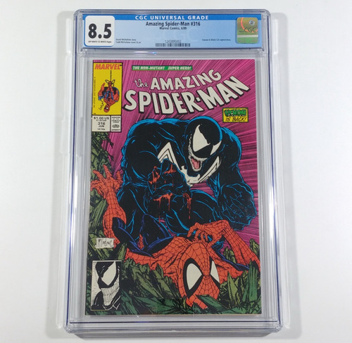 The Amazing Spider-man Vol.1 #316 (cgc 8.5) Venom  Mcfarlane