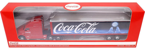 Camión Larga Distancia Coca-cola Osos Polares 1:87 Metal