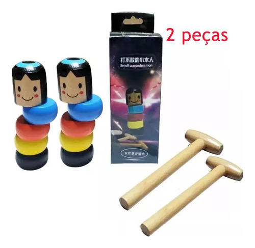 Juego De Muñecos De Darma Inmortal Irrompible 2pcs