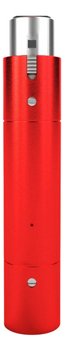 Amplificador De Microfone Dinâmico, Acessórios Vermelho