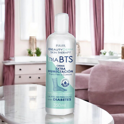 Crema Extra Humectación Para Pies Y Cuerpo Diabts Fuller Fragancia Neutra