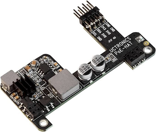 Uctronics Poe Hat Para Raspberry Pi 4b, Compatible Con Ieee.