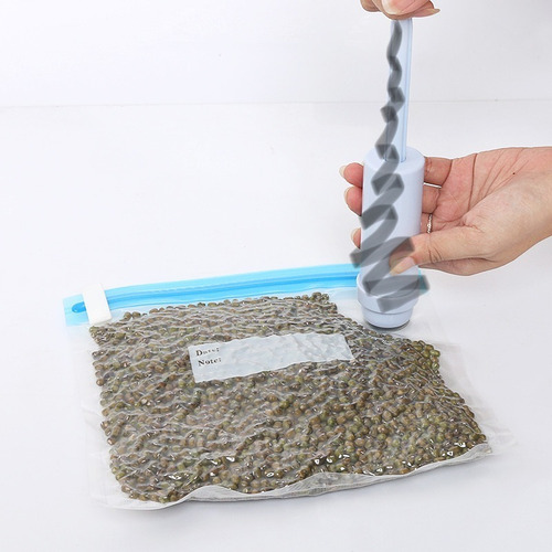 Kit 50 Saco Reutilizável Conserva Alimentos À Vácuo 22x21cm
