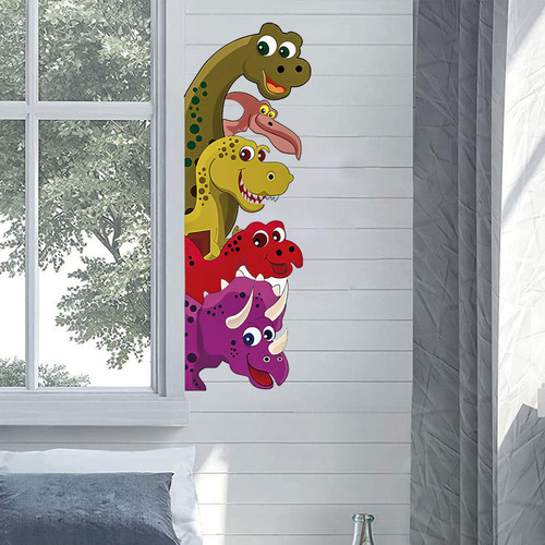 De Pared De Dinosaurios De Dibujos Animados, 30x90cm, Bien