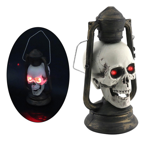 Horror Halloween Calavera Linterna Luz Juguete Celebración