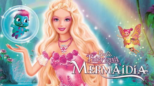 Barbie Fairytopia - Mermaidia - Dvd Original A Todo Color