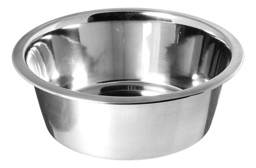 Tazón 2 Para Perros, Acero Inoxidable Y Plato Estándar