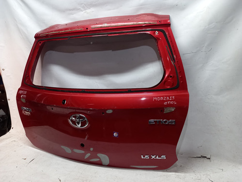 Tampa Traseira Etios Hatch Com Furo Original Gp (Usado)