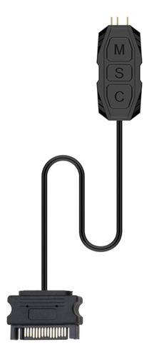 Cabo Controlador (argb), Pc 5v 12v A, Cpu Para Estojo, Venti