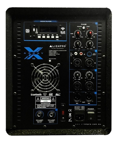 Sistema De Audio Alien Lineal X-array Subwoofer 18 Msi Full