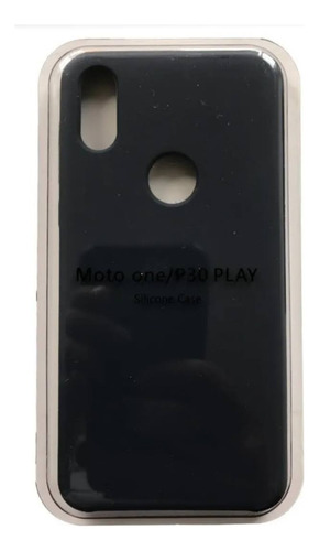 Carcasa Estuche Funda Silicona Para Motorola One Y Vidrio 9d