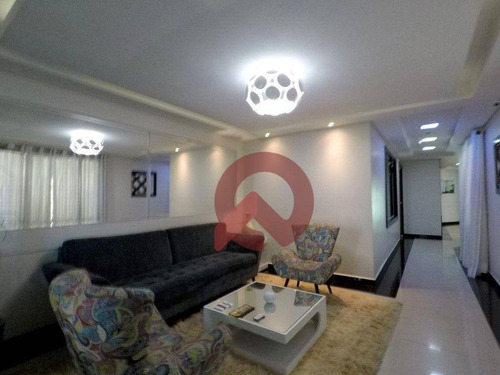 Imagem 2 de 26 de Apartamento Com 3 Dormitórios À Venda, 127 M² Por R$ 635.000,00 - Boqueirão - Praia Grande/sp - Ap3546