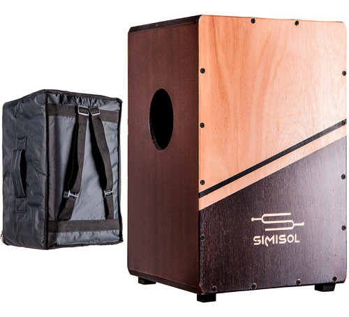 Cajon Dual Peruano / Flamenco Simisol - Bordona + Funda