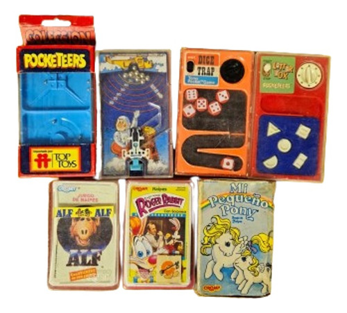 Juegos Antiguos Casio Cross Mattel Hockey Pocketeers Cartas