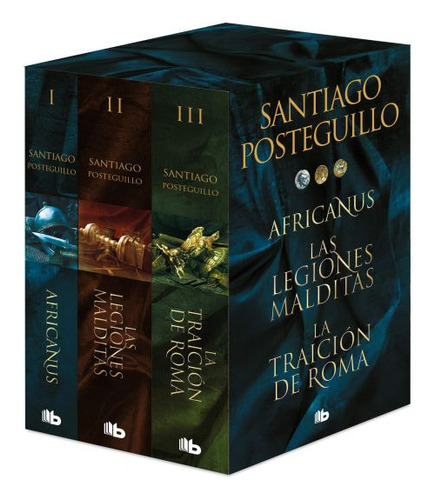 Estuche Trilogía Africanus - Santiago Posteguillo