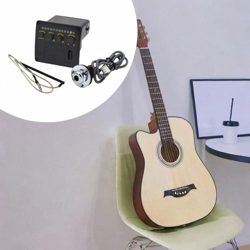 Afinador De Guitarra Folk, Pastillas, Componentes Para