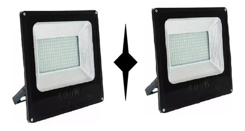 Pack X 2 Focos Reflector Led 400 Watts Ip 66. Envío Gratis