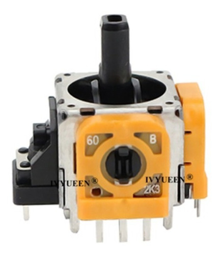 Imagen 1 de 2 de 3d Análogo Joystick Ps5 - Version Amarilla 2k3 Ohm