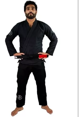 Kimono Jiu Jitsu Keiko Ultra Light Preto 