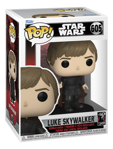 Funko Pop #605 - Star Wars - Luke Skywalker - Nuevo !!