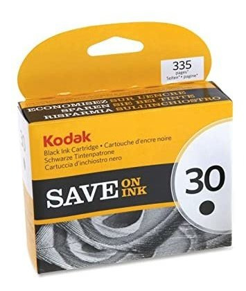 Kodak 30b Cartucho De Tinta - Negro - 1 Año De Garantía Limi