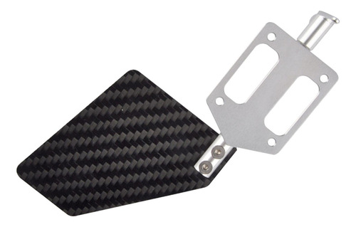 Dirección De Timón Y Placa De Fibra De Carbono Rc