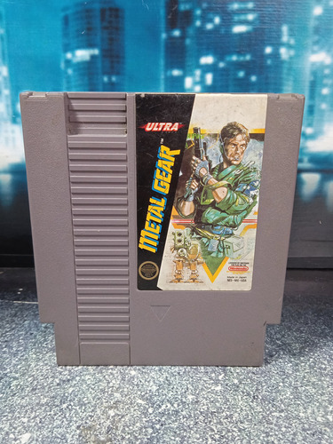 Metal Gear Nintendo Nes Cartucho Nintendo 